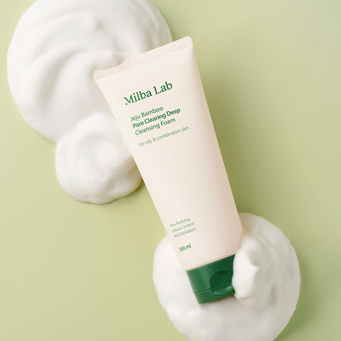 Milk Baobab MilbaLab Jeju Bamboo Pore Purifying Deep Cleansing Foam 200ml