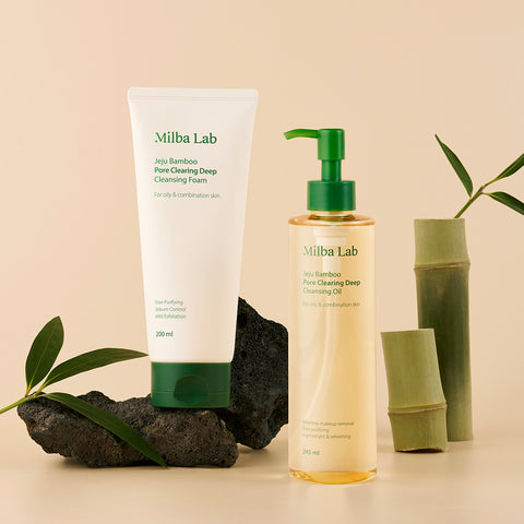 Milk Baobab MilbaLab Jeju Bamboo Pore Purifying Deep Cleansing Foam 200ml
