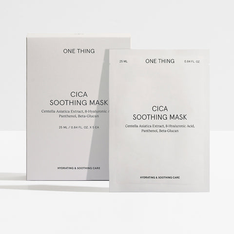 One Thing Cica Soothing Mask Pack (5 Sheets)