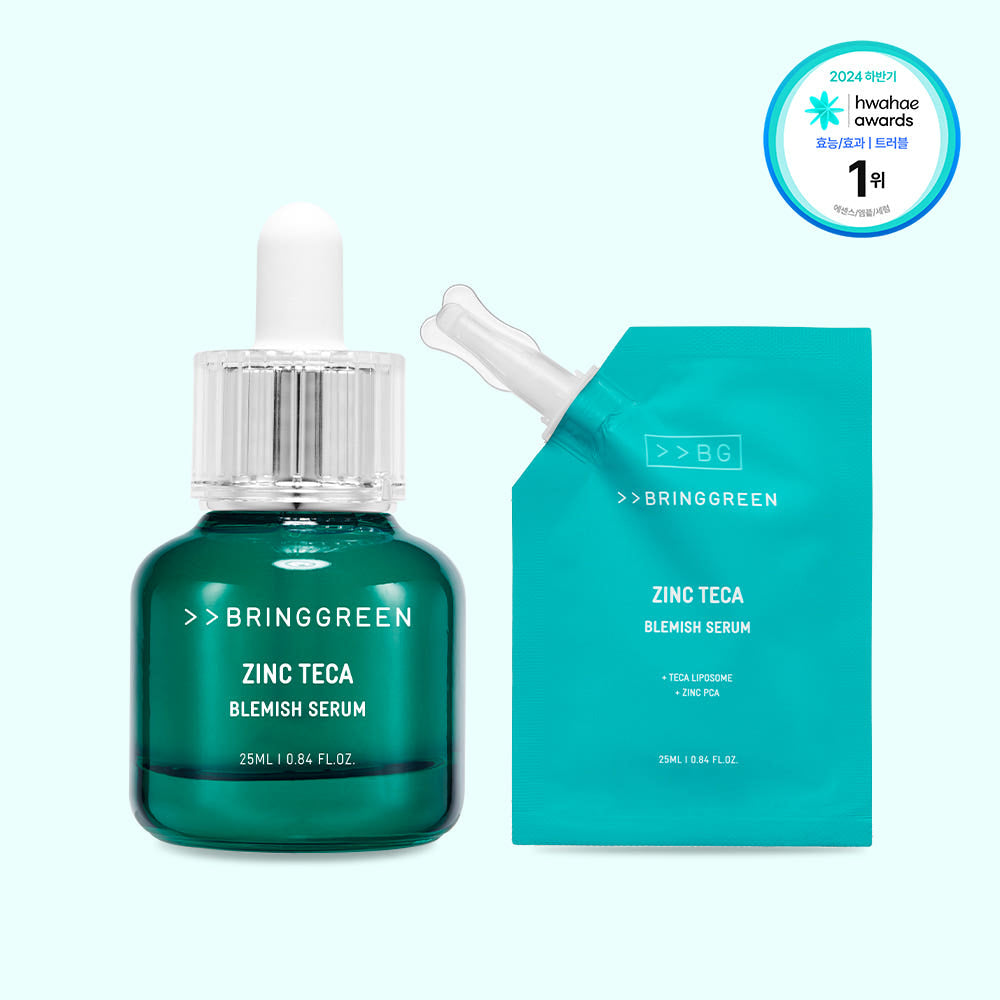 Bringgreen Zinc Teca Blemish Serum 25ml Refill Set