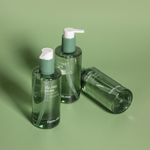 Farmstay Tea Tree Biome Calming Cleansing Oil 250ml (3 Pack)
