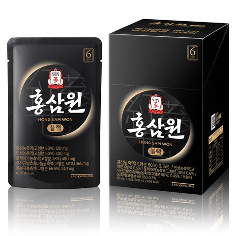 JungKwanJang HongSamwon Black 80ml 30-Pack