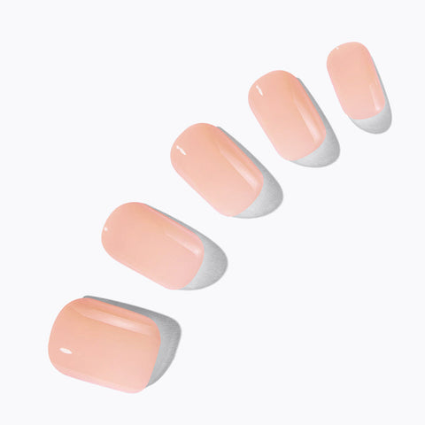 Dashing Diva Magic Press Nudy Pink (Regular Round) Nail Tips