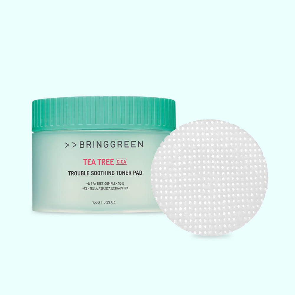 Bringgreen Tea Tree Cica Trouble Soothing Toner Pad 90P