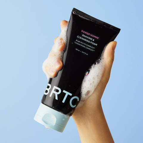 BRTC Power Homme Shaving & Cleansing Foam 150ml