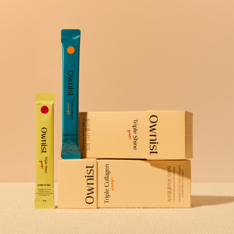 Ownist Glow Synergy Set 6-Week Routine (Triple Collagen 3 boxes + Triple Shine 3 boxes)