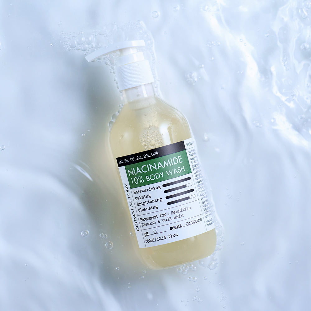 Derma Factory Niacinamide 10% Body Wash 300ml