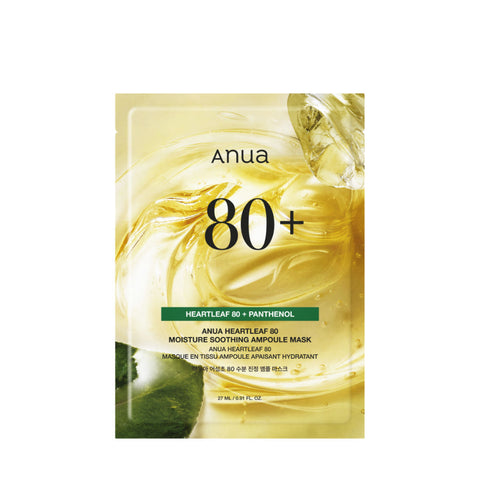 Anua Heartleaf 80 Moisture Soothing Ampoule Mask 10P