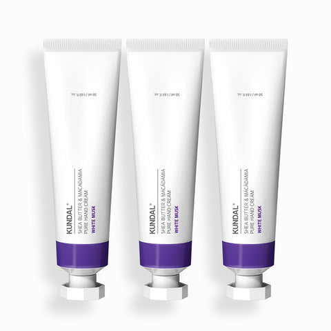 Kundal Pure Hand Cream 3-Piece Set 50ml