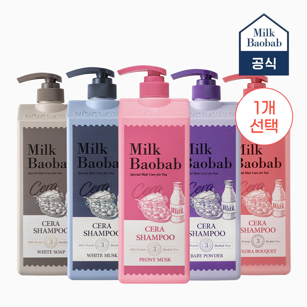 Milk Baobab Cera Shampoo 1200ml - White Musk