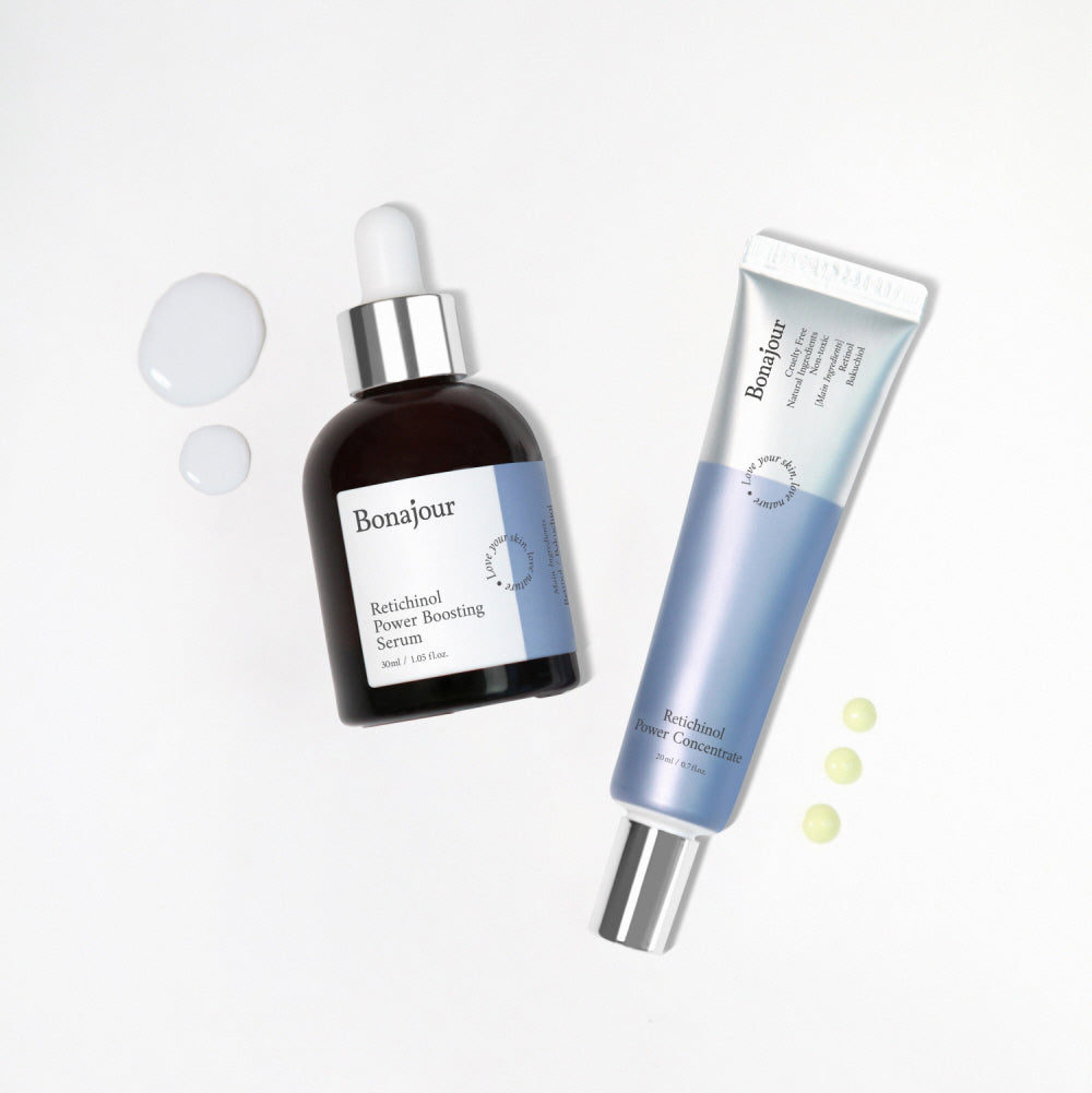 Bonajour Retichinol Duo Set: Retichinol Power Concentrate Cream + Boosting Serum