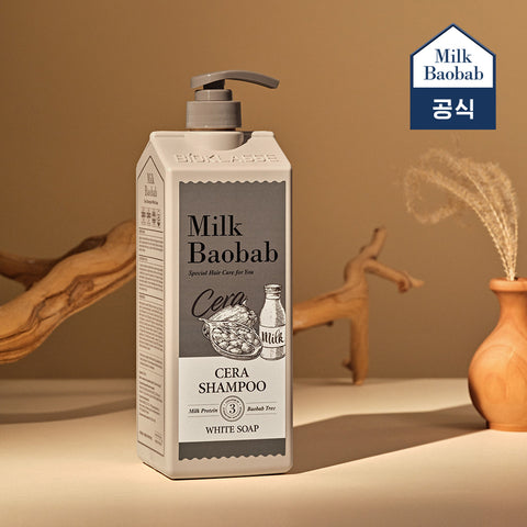 Milk Baobab Cera Shampoo + Treatment (White Soap) 1200ml
