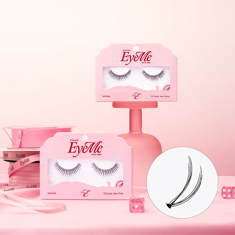 Picasso Eyeme V-Cut Strand Eyelashes 8-Type 8-Piece Set