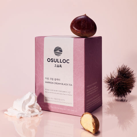 OSULLOC Marron Cream Black Tea 10 Pyramid Tea Bags