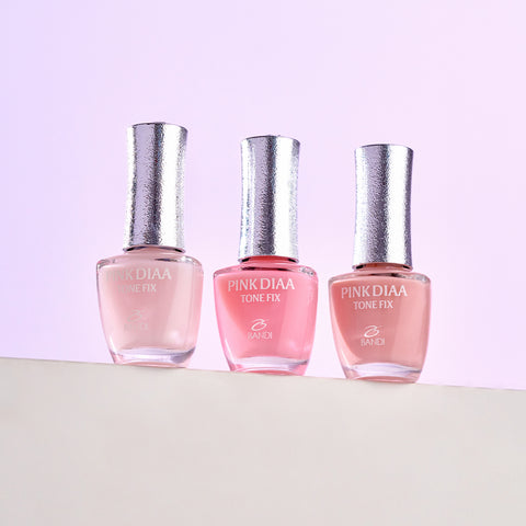BANDI Nail Cure Pink Dia Tone Fix Pink Tone-Up (7ml)