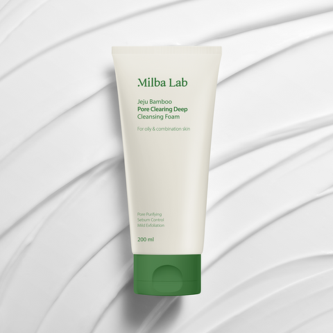 Milk Baobab MilbaLab Jeju Bamboo Pore Purifying Deep Cleansing Foam 200ml