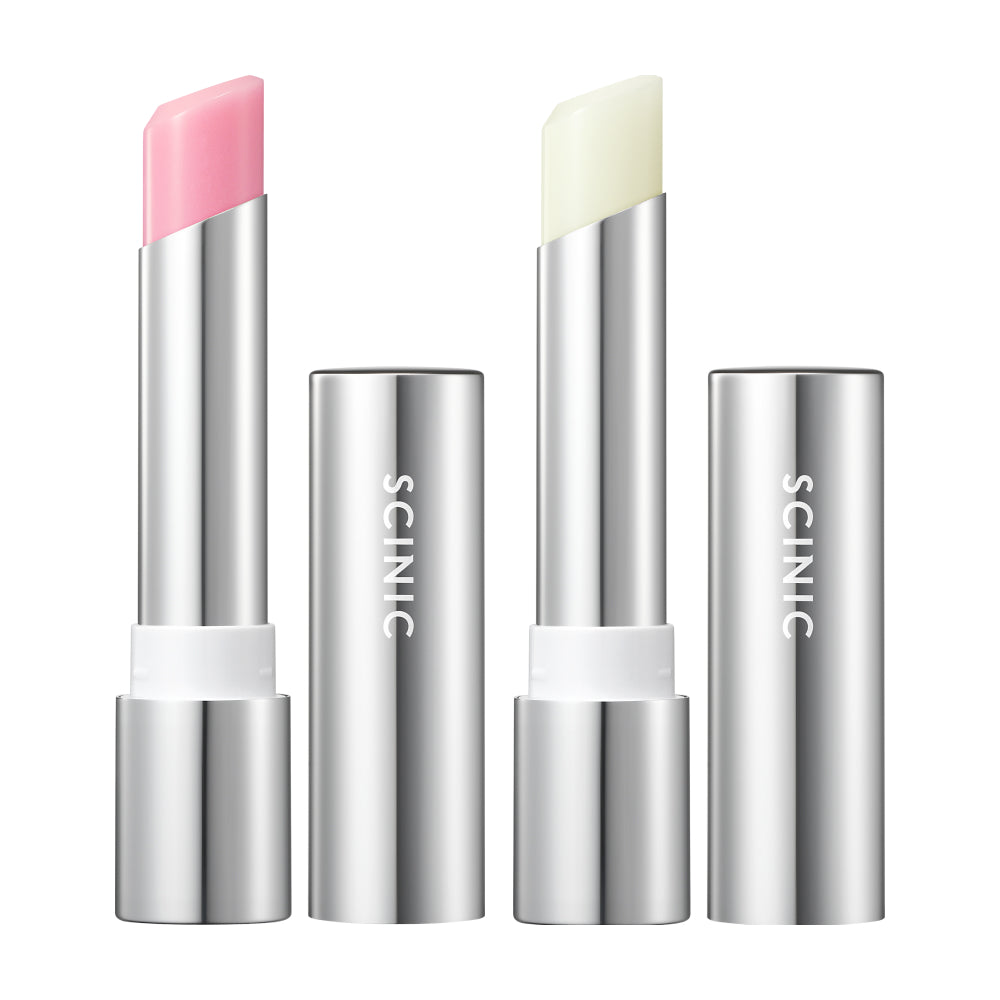 SCINIC UV Shield Essential Sun Lip Balm 3.4g Clear + Rosy Pink (2 types)