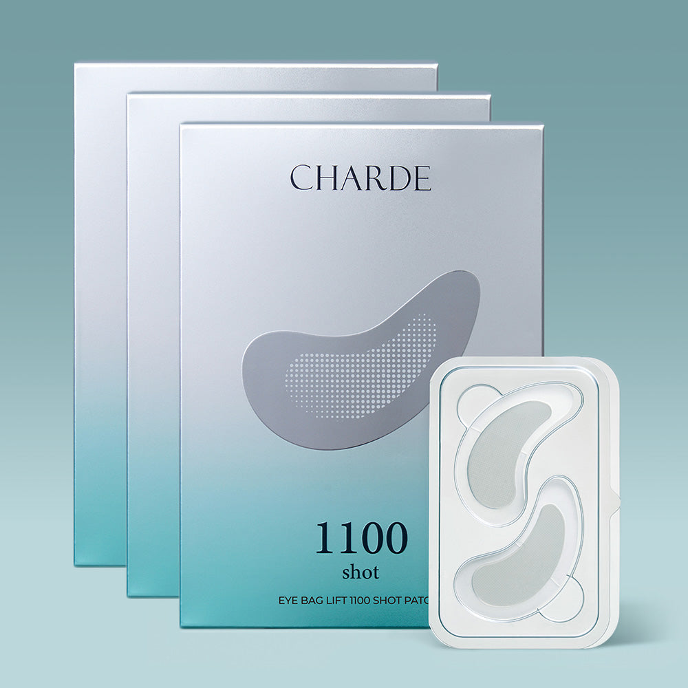 Charde Eye Bag Lift 1100-Shot Eye Patch Set - 4 patches (0.16 g each) x 3