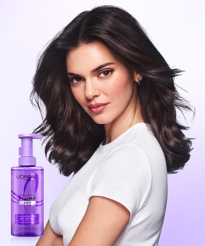 L'Oreal Paris Scalp Mild-Acid Hyaluronic Ampoule Shampoo 440ml + Ampoule Hair Pack 440ml Set