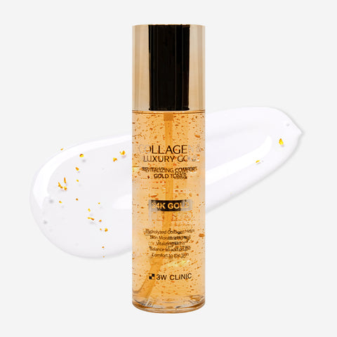 3W Clinic Collagen & Luxury Gold Revitalizing Comfort Gold Toner 200ml
