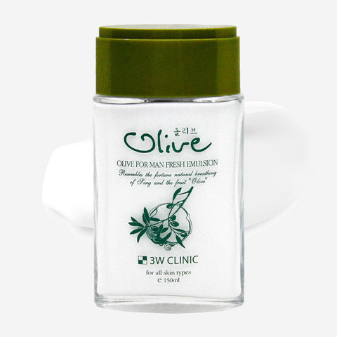 3W Clinic Olive For Men Fresh Emulsion 150ml