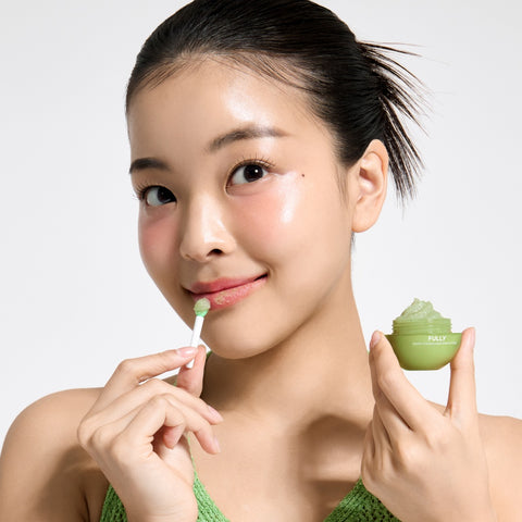 Fully Green Tomato Smoothie Lip Scrub 12g