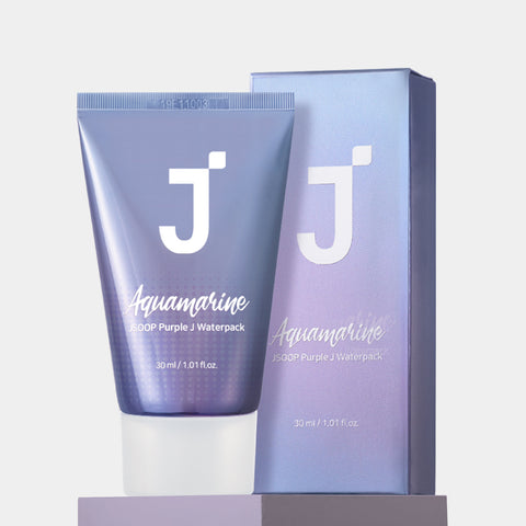 Jsoop No-Wash Hair Pack for Damaged Hair - Purple J Aquamarine 200ml + 30ml + 15ml