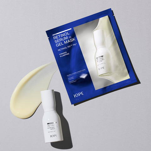 IOPE Retinol Serum-in-Gel Mask Set (7 Sheets)