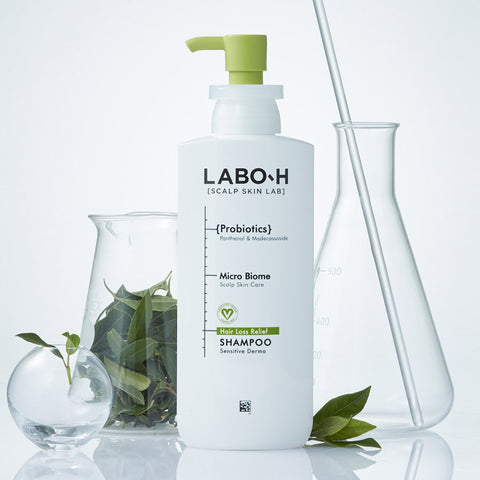 Labo H Sensitive Derma Anti-Hair Loss Mild Acidic low-irritation Shampoo 400ml