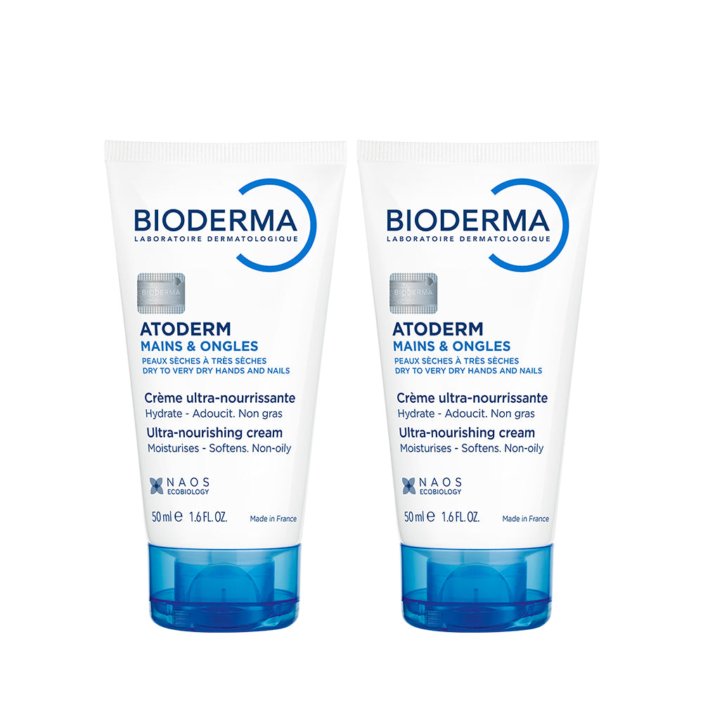 Bioderma Atoderm Hand & Nail Cream 50ml + 50ml