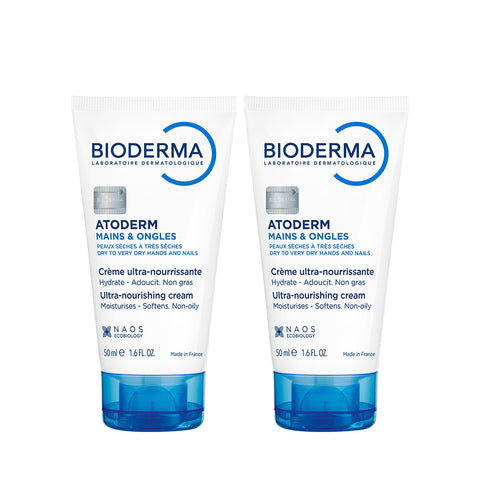 Bioderma Atoderm Hand & Nail Cream 50ml + 50ml