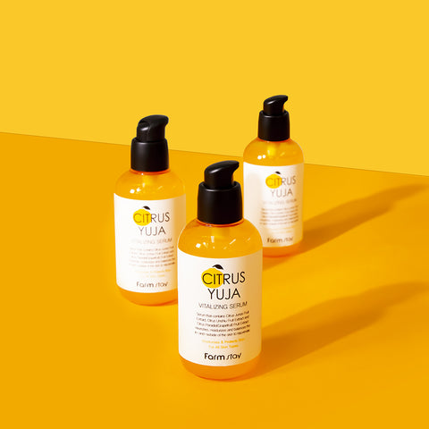 Farmstay Citrus Yuzu Vitalizing Serum 100ml (3 Pack)