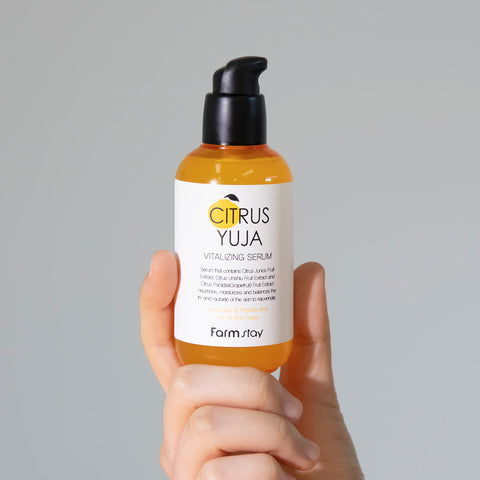 Farmstay Yuzu Brightening Booster Serum + Cream Set (2-piece)