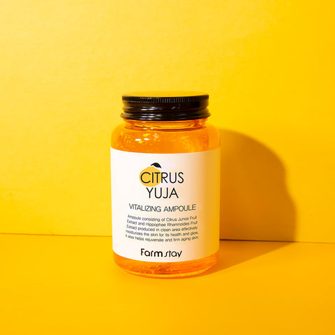 Farmstay Citrus Yuzu Vitalizing Ampoule 250ml (2 pack)
