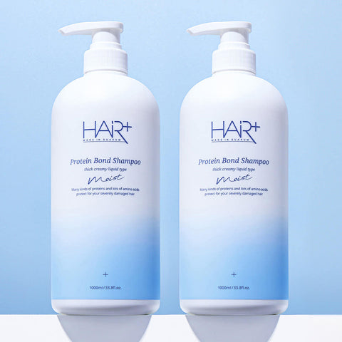 HairPlus Moist Shampoo 1000ml (2 Pack)