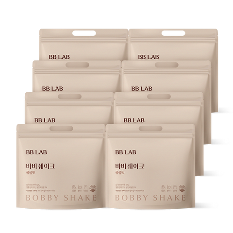 Nutrione BB Lab Babi Shake Grain-Flavored Protein 7-sachet pack x 8 (56 sachets)