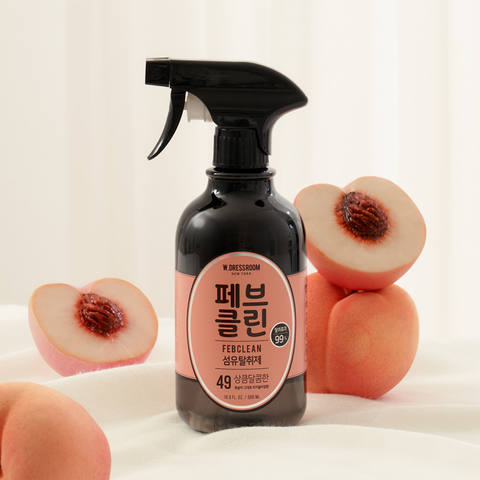 W.Dressroom FabClean Fabric Deodorizer No.49 Peach Blossom 500ml