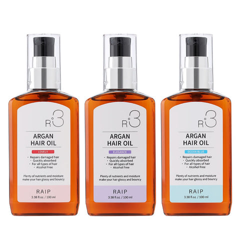 RAIP R3 Argan Oil Hair Essence (Lovely / Elegance / Ocean Blue)