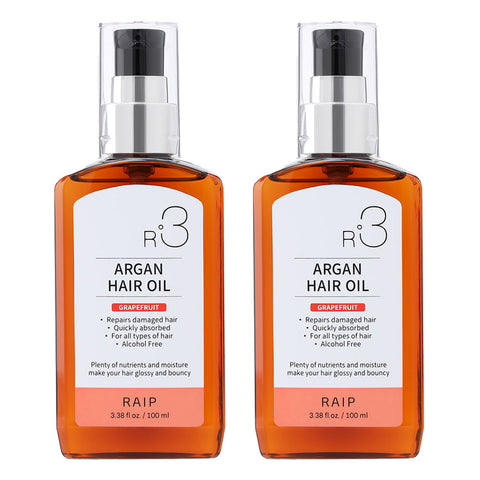 RAIP R3 Argan Hair Essence Oil 100ml 1+1 (Baby Powder & Elegance)