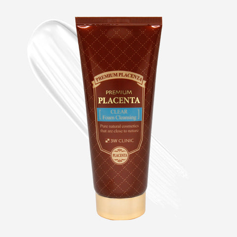 3W Clinic Placenta Clear Foam Cleanser 180ml