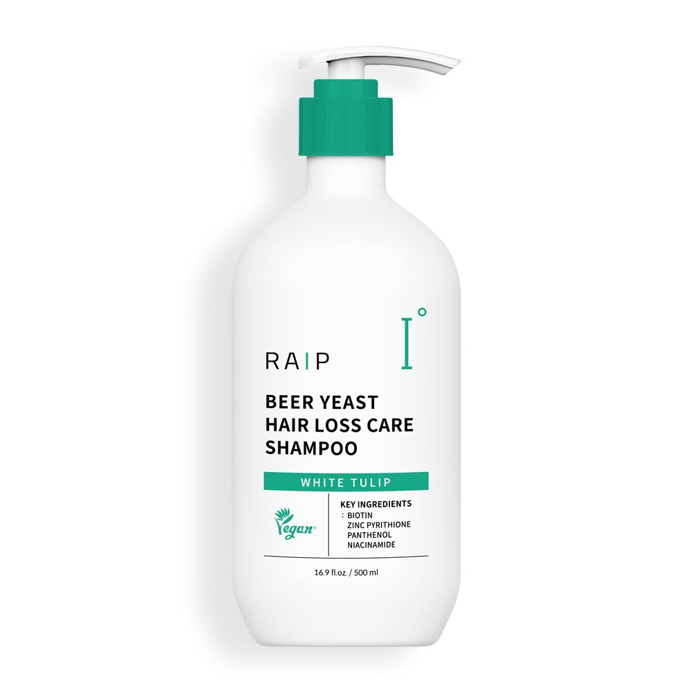 RAIP Beer Yeast Mild Low-pH Hair Loss Shampoo White Tulip 500ml