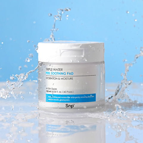 SNP LAB+ Triple Water Filling Soothing Toner Pads 60P