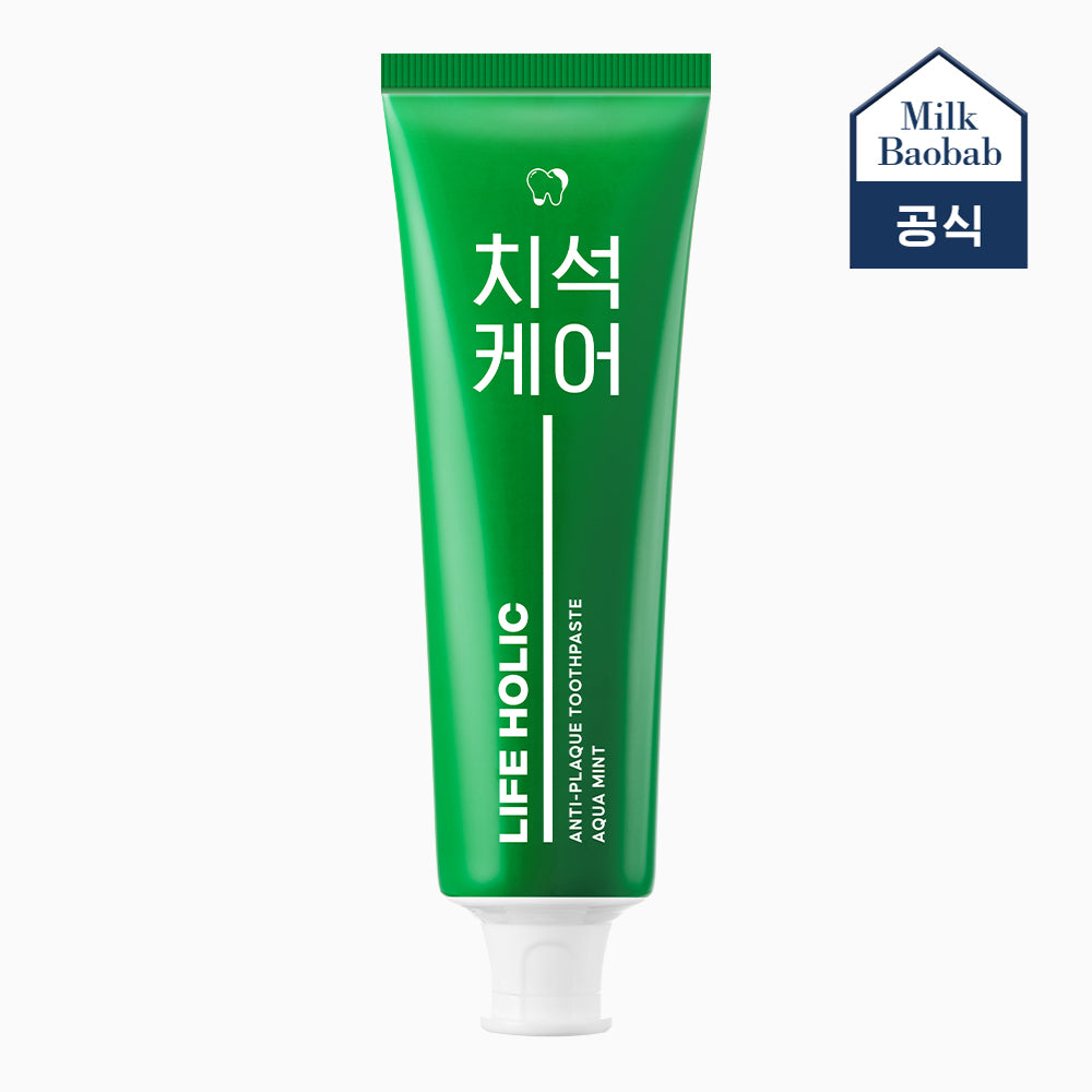Milk Baobab Lifeholic Tartar Care Toothpaste - Aqua Mint, 100g