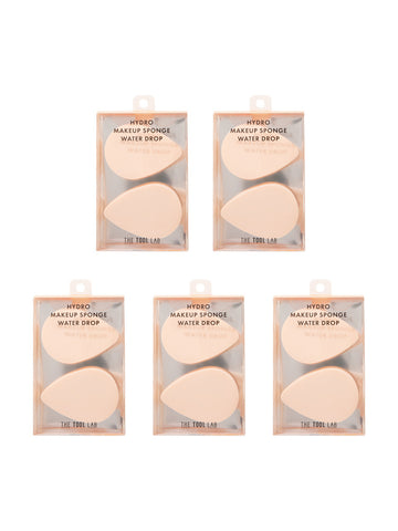 The Tool Lab Puff Makeup Sponge 2pcs x 5 Pack (for Makeup Artists)