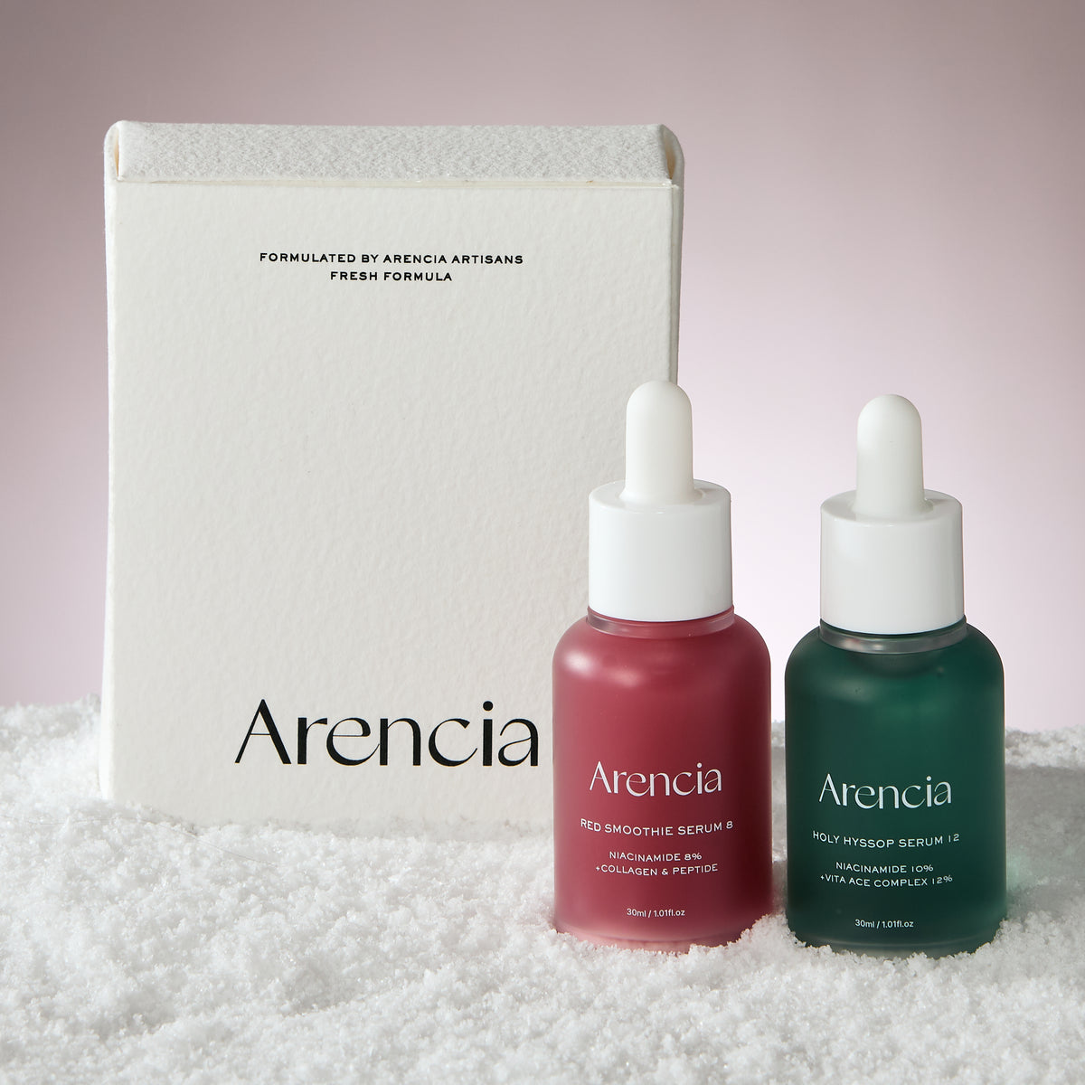 Arencia Holy Hyssop 12 30ml + Red Smoothie Serum 8 30ml