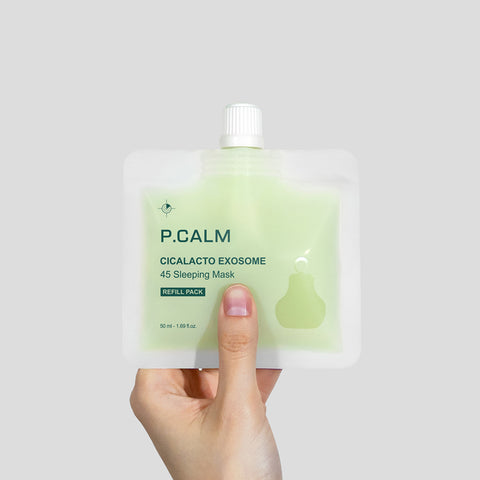 Pcalm Cica Lacto Exosome 45 Sleeping Mask Refill Pack 50ml