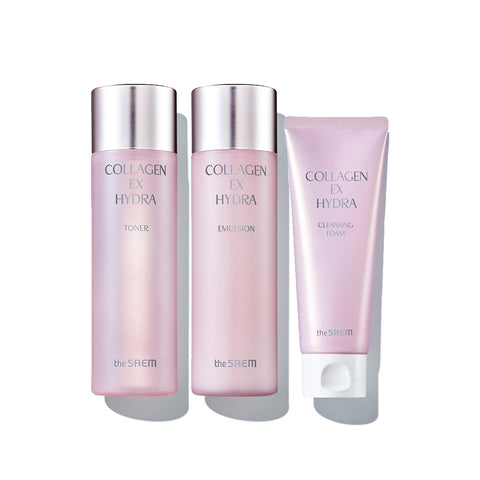 The Saem Collagen EX Hydra Skincare 3-Piece Set