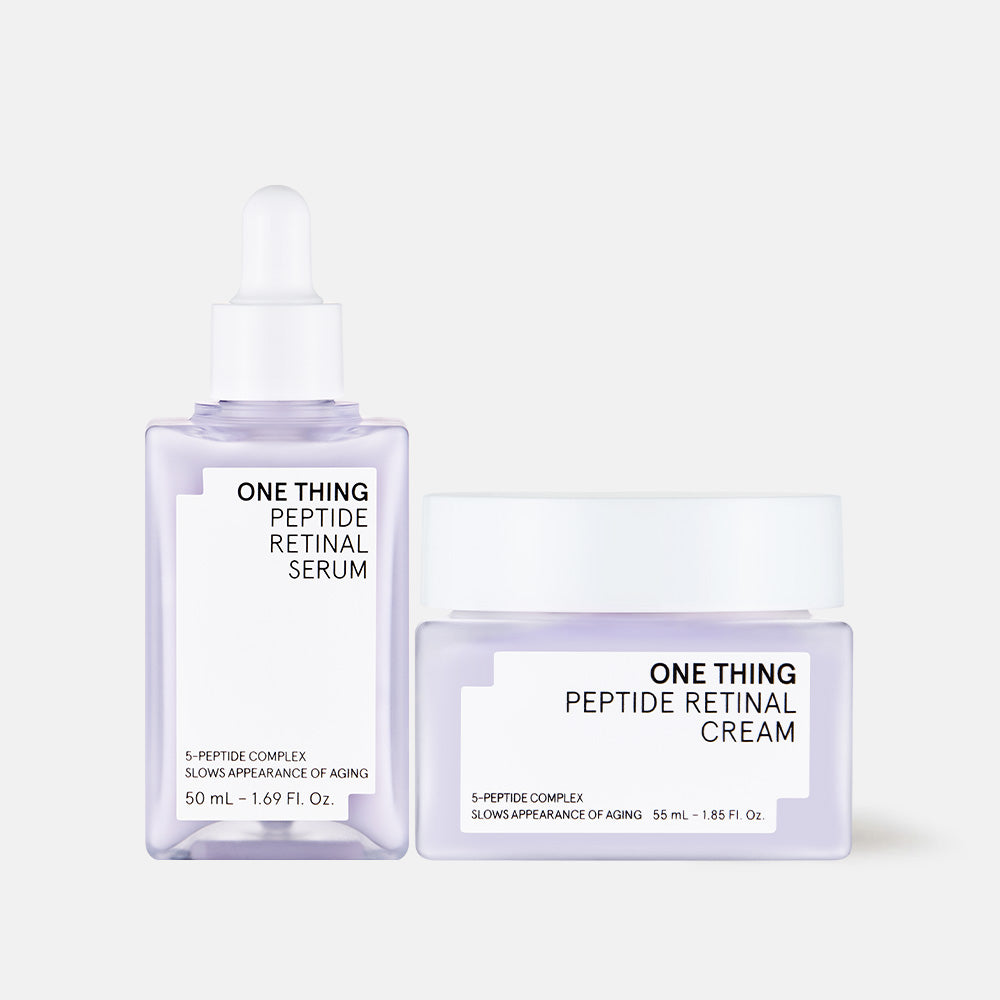 One Thing Peptide Retinal 2-Piece Set (Serum 50ml + Cream 55ml)