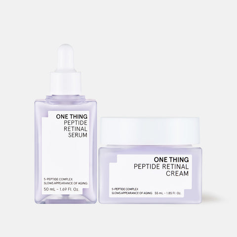 One Thing Peptide Retinal 2-Piece Set (Serum 50ml + Cream 55ml)