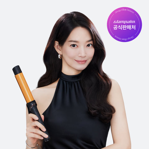 Glampalm Glam Muse Curling Iron 32mm Original Black GP628AM